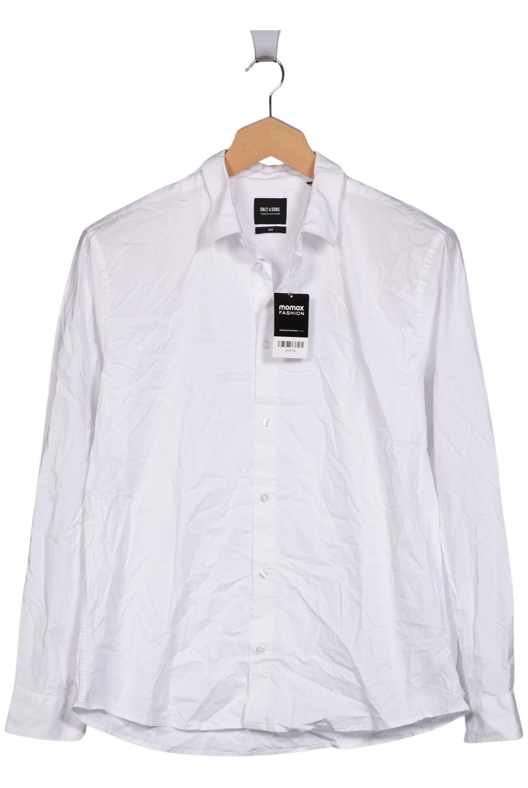 Only & Sons Hemd XXL in Weiß: Vorderseite