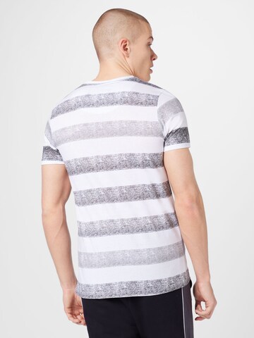 Tricou 'Hernandez' de la INDICODE JEANS pe gri