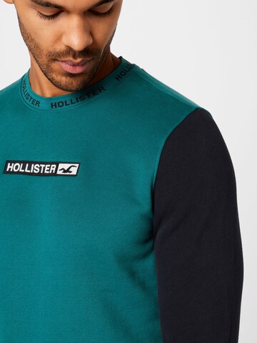 HOLLISTER Sweatshirt 'EMEA' in Green