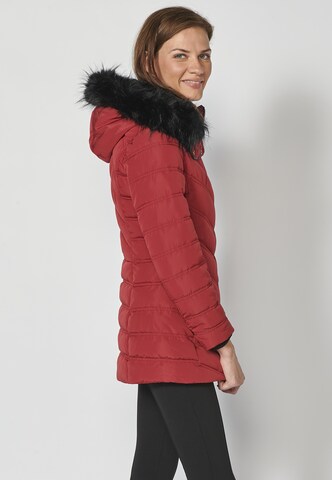 Parka d’hiver KOROSHI en rouge