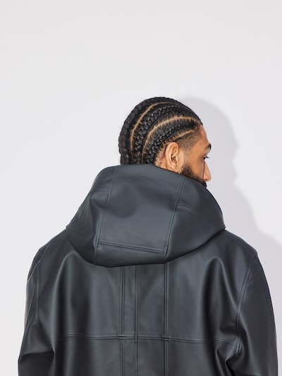 ABOUT YOU REBIRTH STUDIOS Funkcionalna jakna 'WET' | črna barva, Prikaz izdelka
