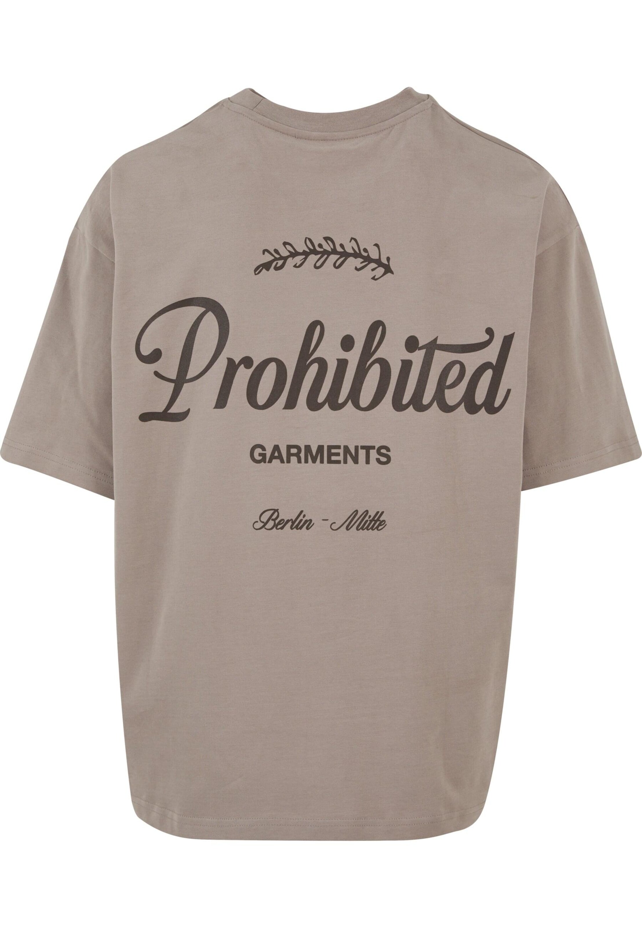 T-Shirt 'Garment' Prohibited en beige