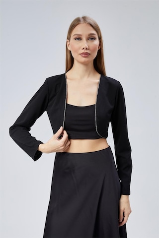HOME STORE Bolero in Schwarz: Vorderseite