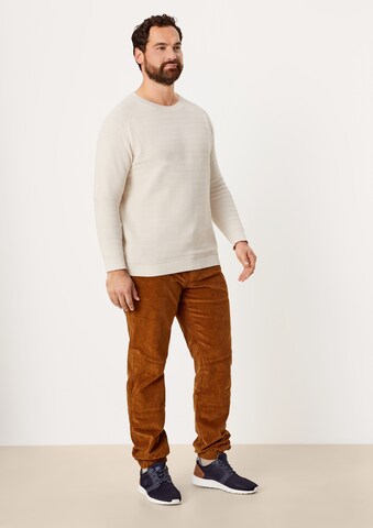 Pull-over s.Oliver en blanc