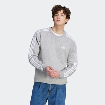 ADIDAS SPORTSWEAR Αθλητική μπλούζα φούτερ σε γκρι: μπροστά