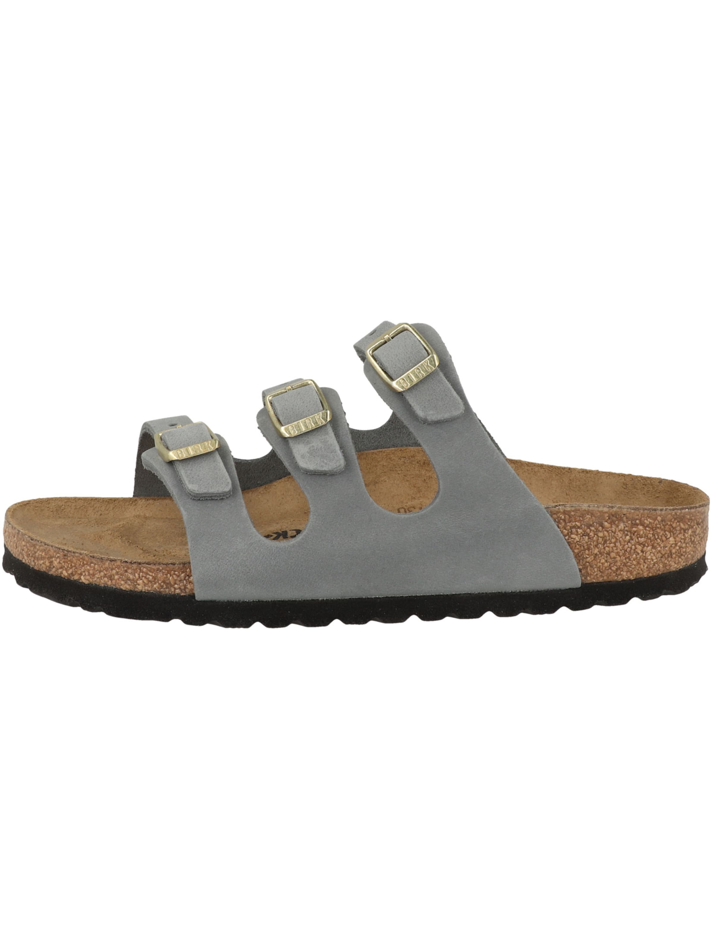 BIRKENSTOCK - Zapatos abiertos ' Florida ' en gris