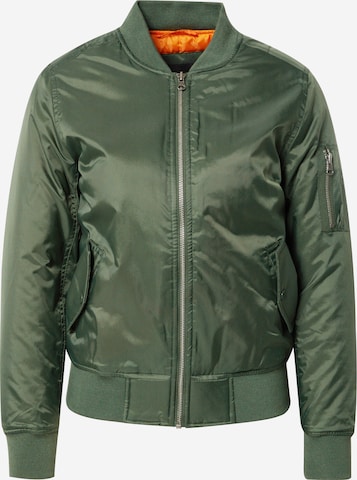 Urban Classics Between-Season Jacket in Green: front