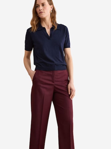 Il Lanificio Top in Blue: front