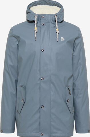 Schmuddelwedda Weatherproof jacket in Blue: front