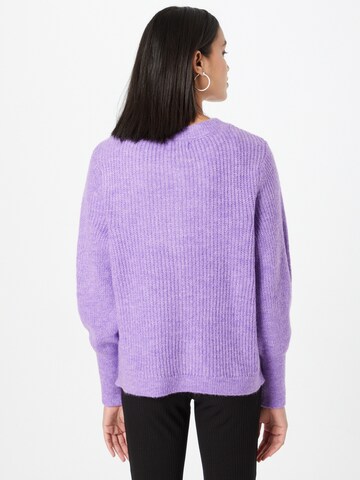 ONLY Knit cardigan 'Clare' in Purple