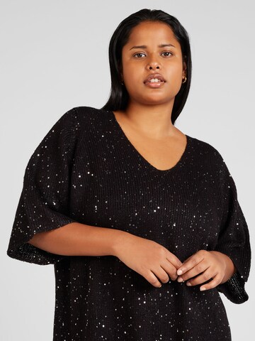 Robes en maille 'Leilani' Vero Moda Curve en noir