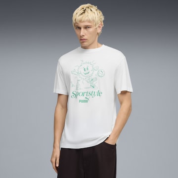 PUMA Shirt in White: front