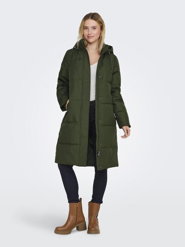 ONLY Wintermantel 'TENNA' in Groen