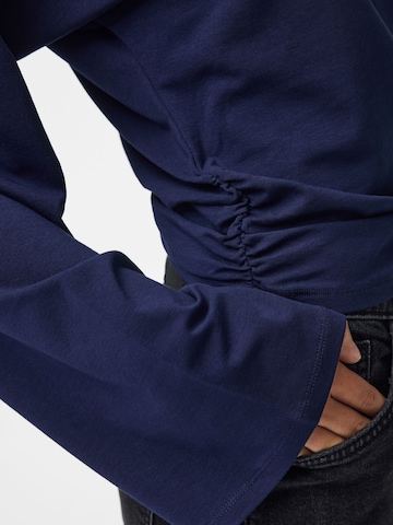 PIECES Shirt in Blue