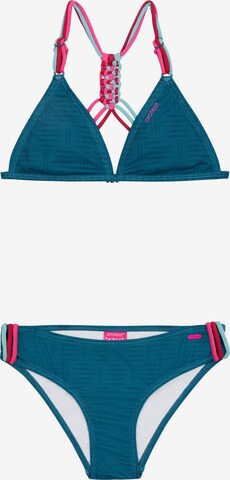 PROTEST Bikini 'PRTFIMKE 24 JR' in Blau: Vorderseite