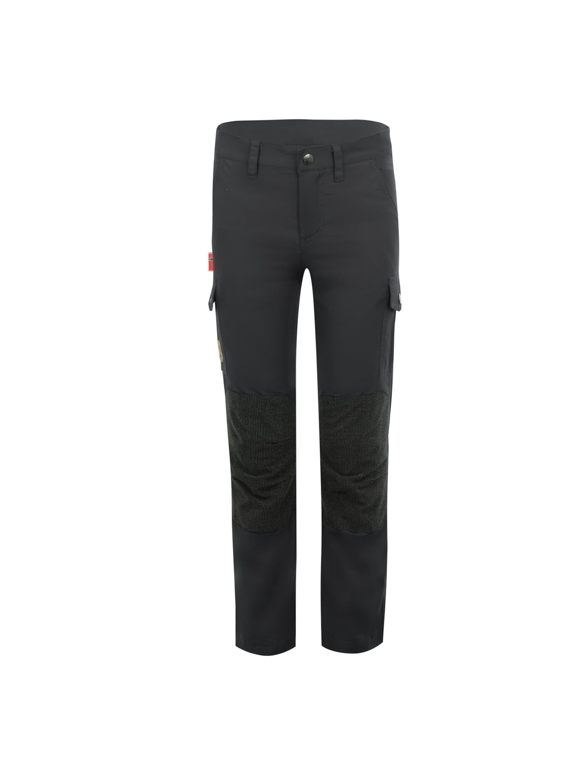 TROLLKIDS Regular Workout Pants in Grey: front