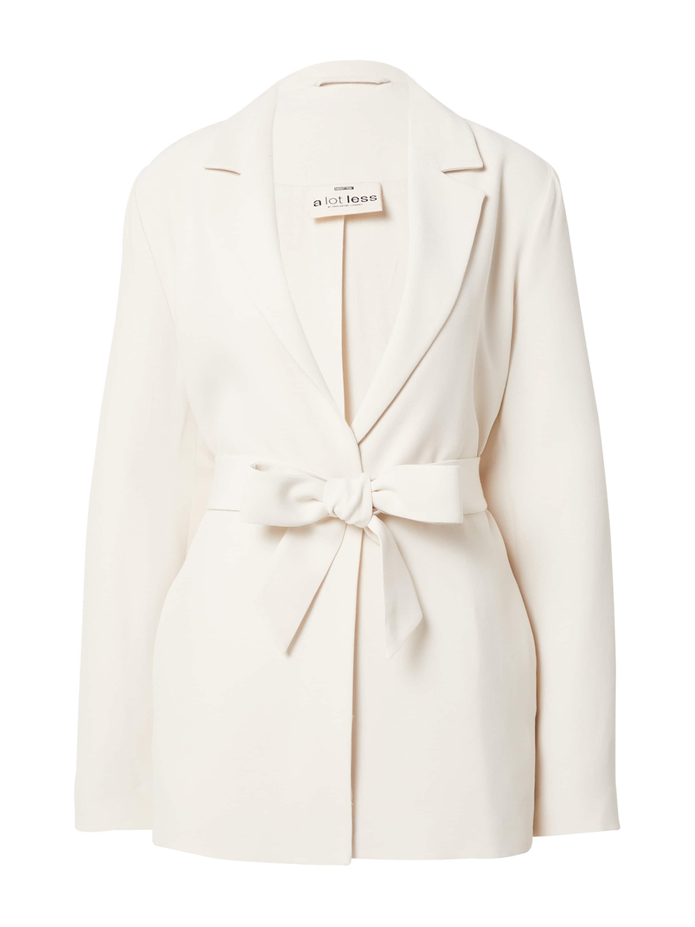 A LOT LESS Μπλέιζερ 'Antonie' σε λευκό: μπροστά