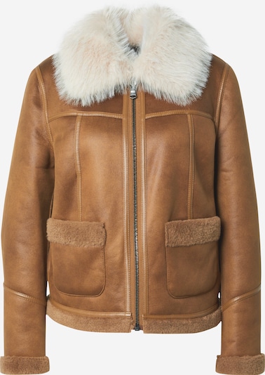 Urban Code Between-season jacket in Brown / Wool white, Item view