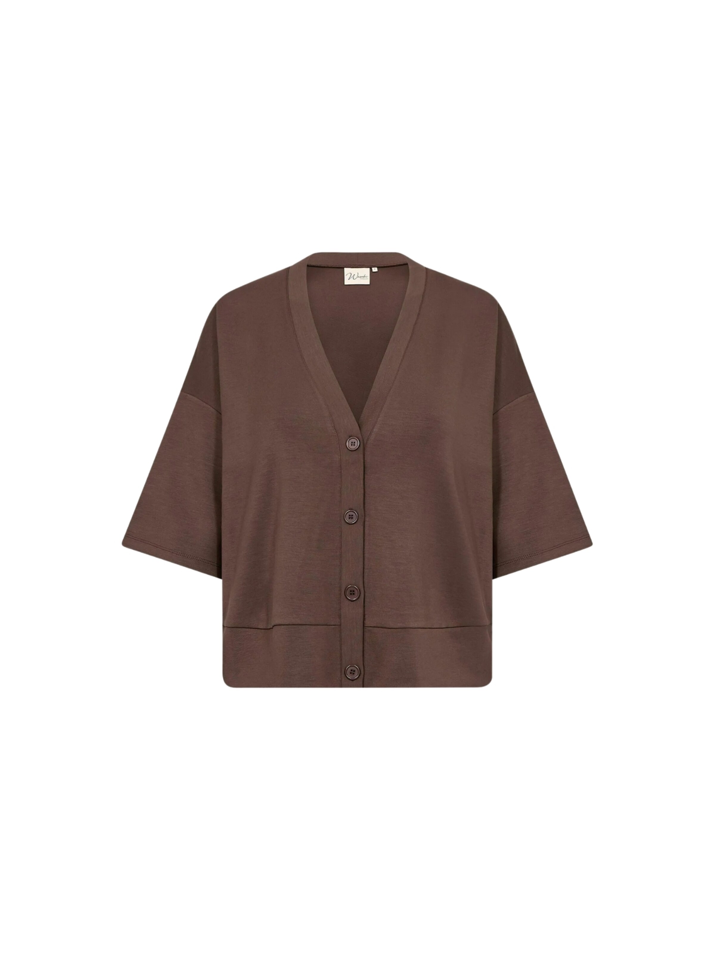 Cardigan 'SABINA 43' Wasabi Concept en marron : devant