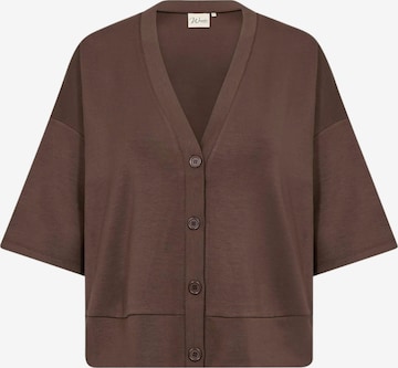 Cardigan 'SABINA 43' Wasabi Concept en marron : devant
