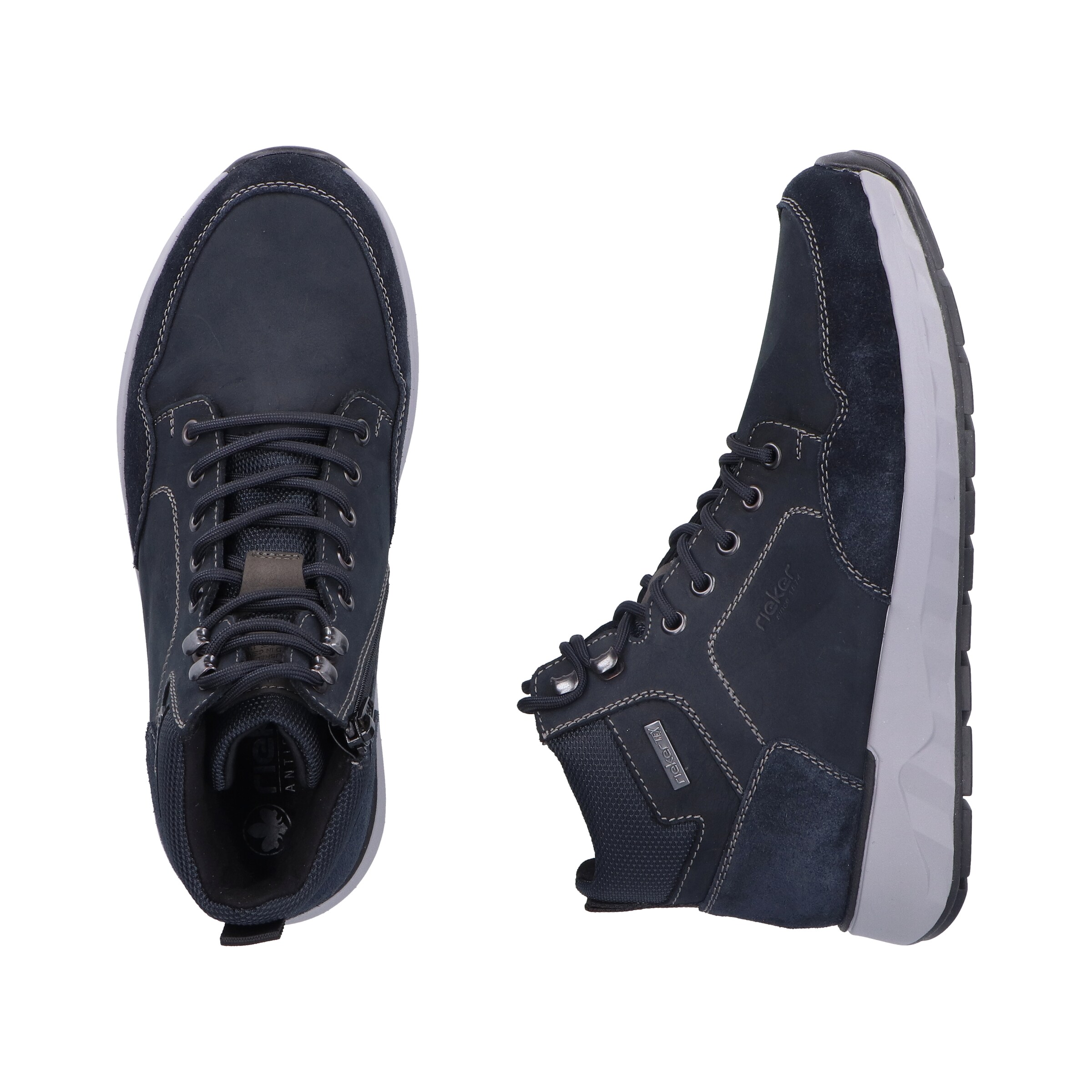 Rieker Flats '11530' in Blue