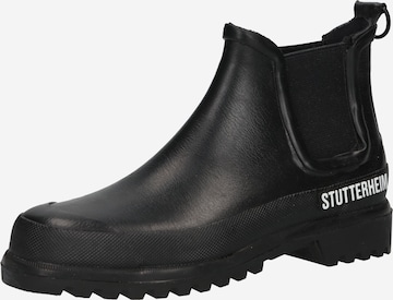Stutterheim أحذية من المطاط بلون أسود: الأمام