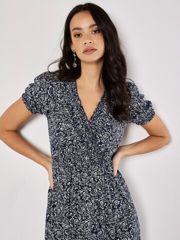 Robe ' ' Apricot en bleu