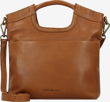 Sacs à main GREENBURRY en marron : devant