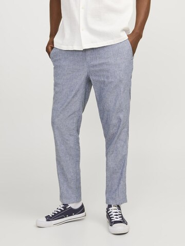 JACK & JONES Regular Pants in Blue: front