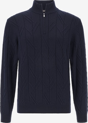 Boggi Milano Pullover in Blau: Vorderseite