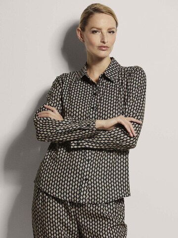 MADELEINE Bluse in Schwarz: Vorderseite