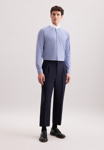 Coupe regular Chemise business SEIDENSTICKER en bleu
