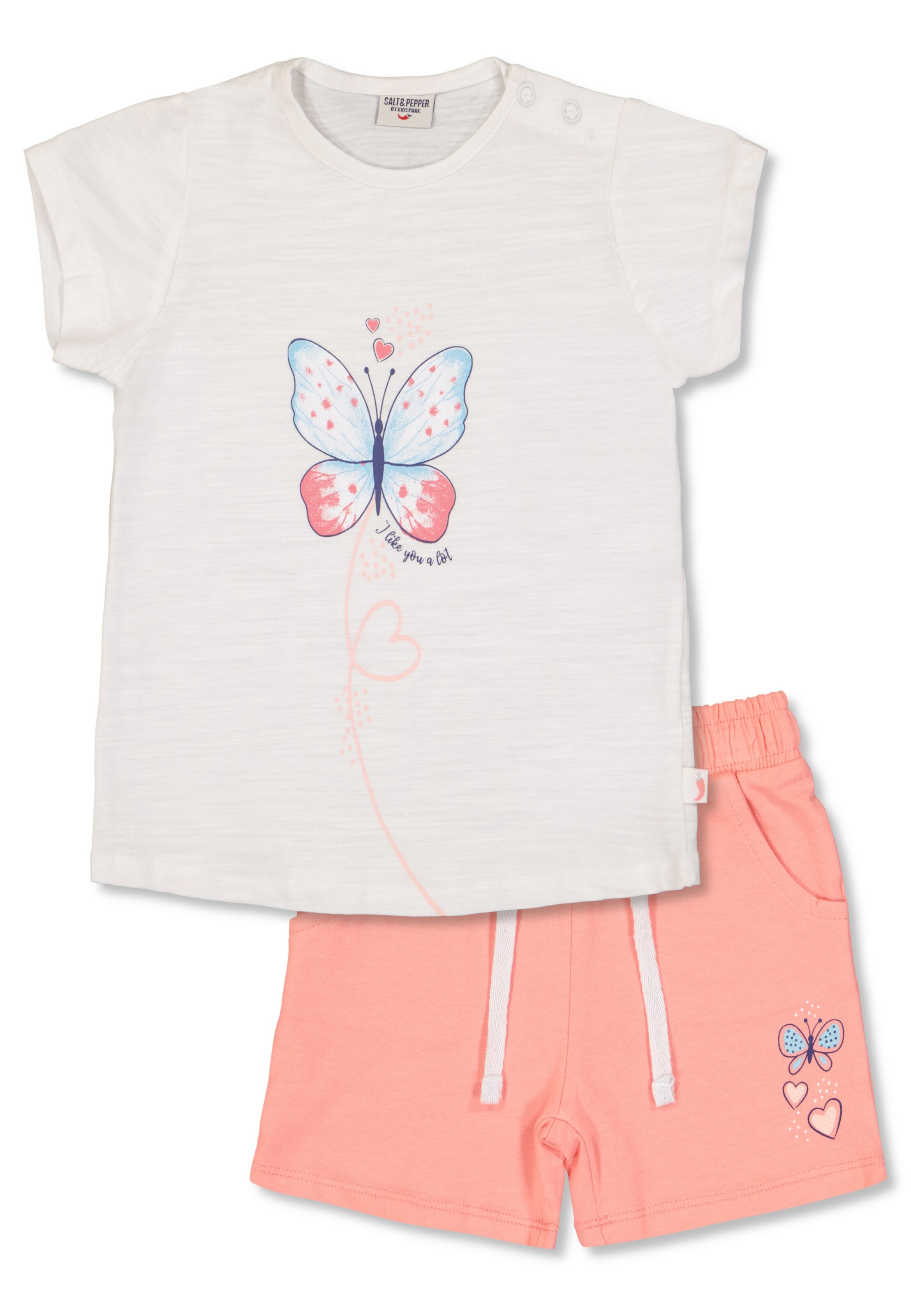 SALT AND PEPPER Set 'Smile' in Pink: Vorderseite