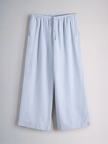 Wide leg Pantaloni di The Set in blu