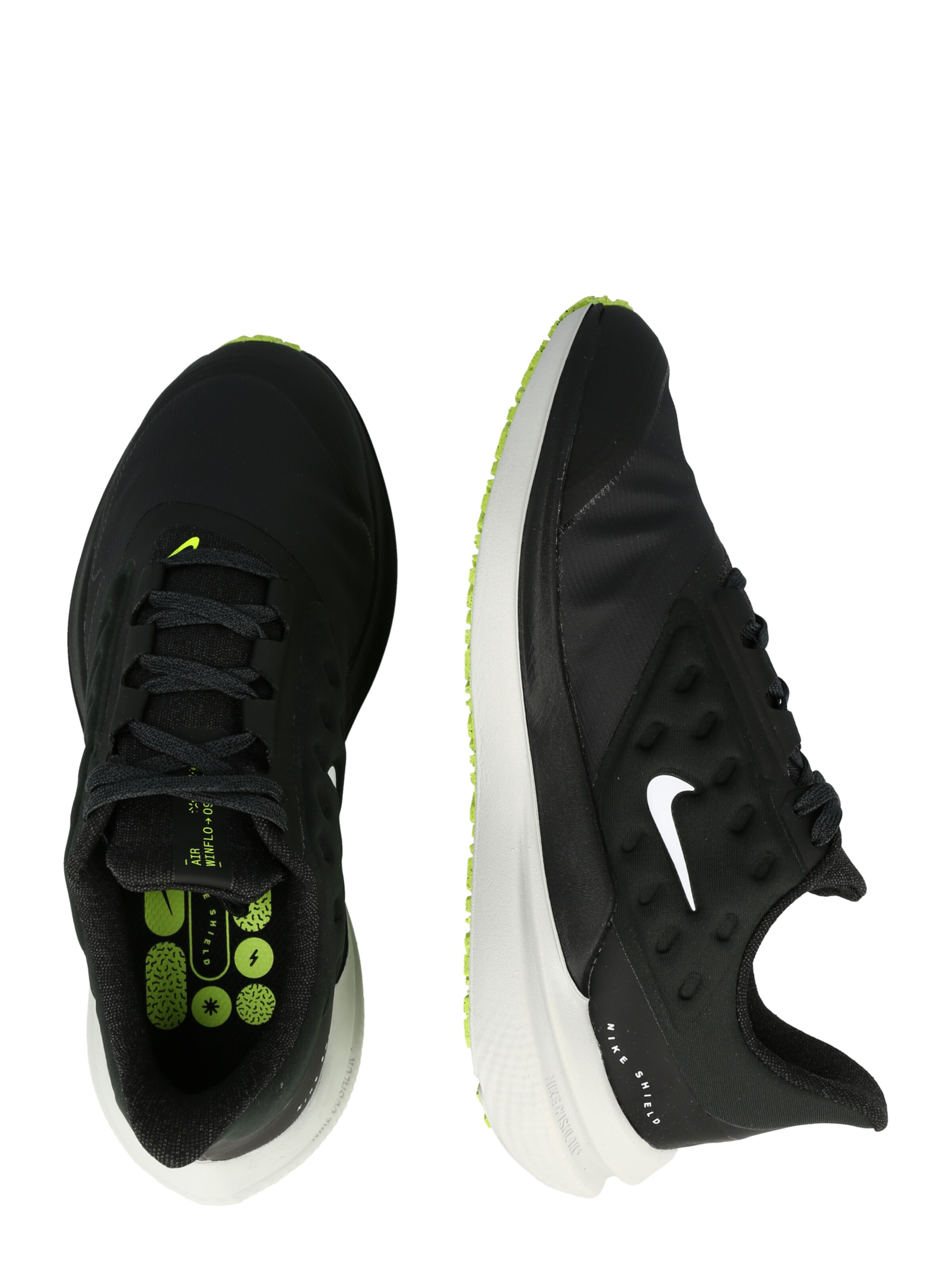 NIKE Παπούτσι για τρέξιμο 'WINFLO 9' σε μαύρο