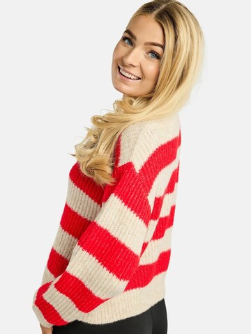 Liberte Essentiel Svetr ' FRO ' – červená