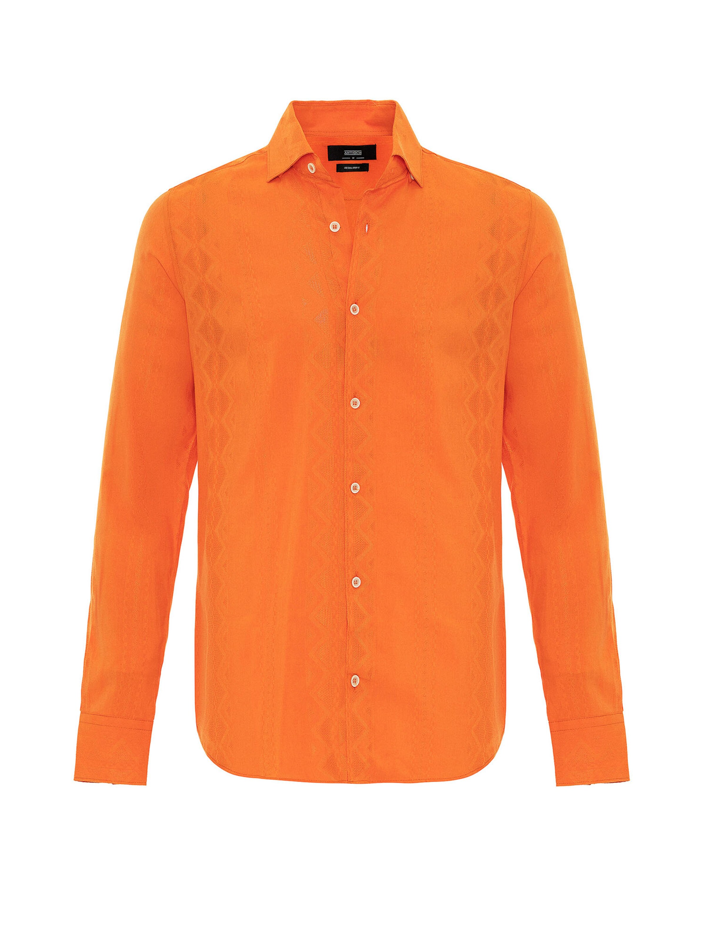 Antioch Regular Fit Hemd in Orange: Vorderseite