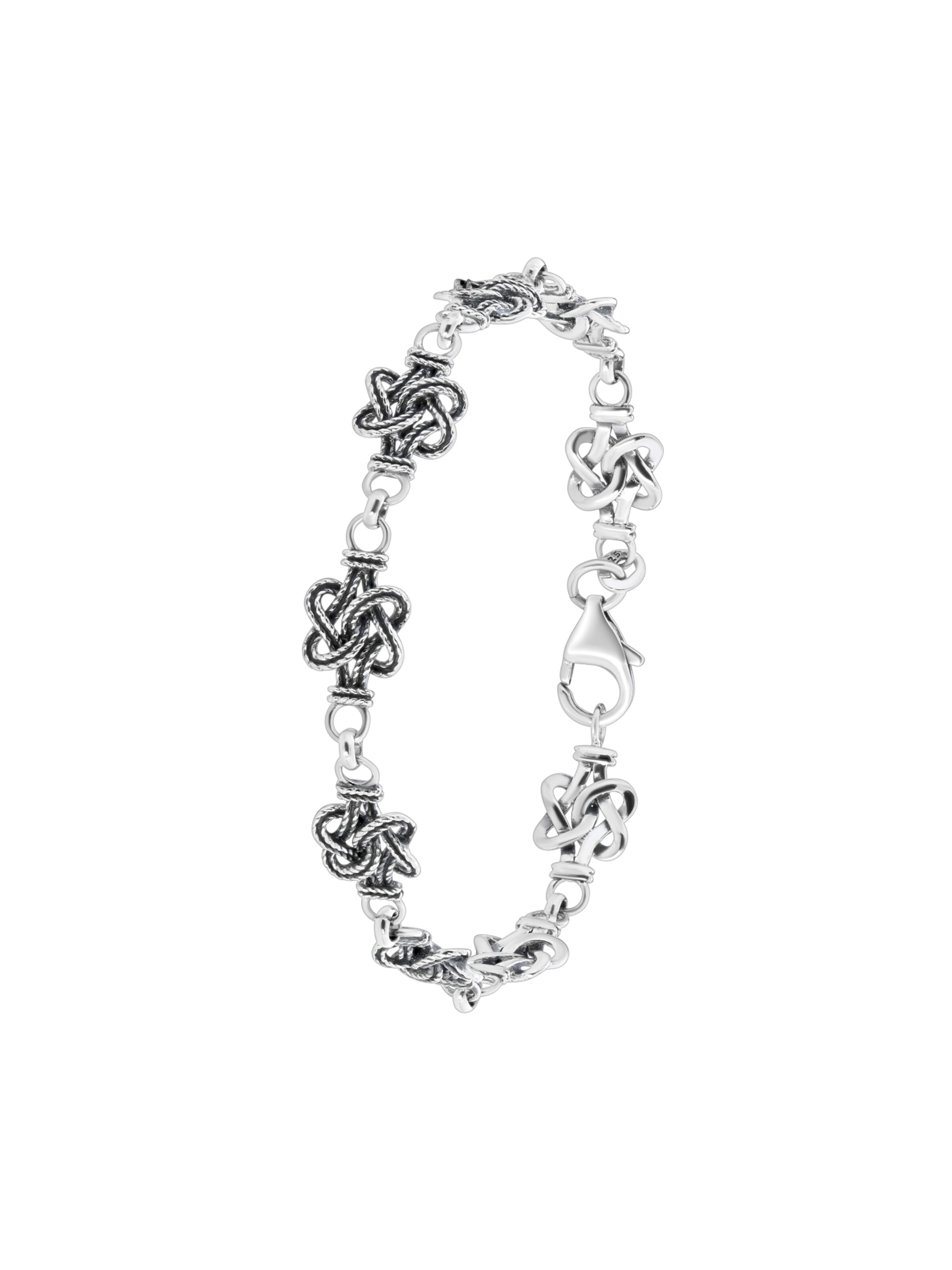 Lucardi Bracelet in Silver: front
