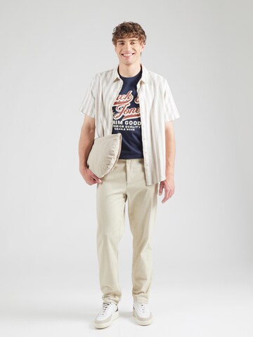 JACK & JONES Футболка в Синий