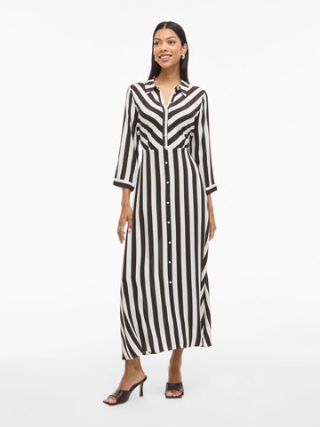 VILA Shirt dress in Brown: front