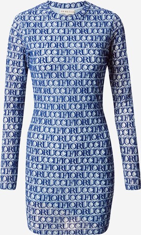 Robe Fiorucci en bleu : devant