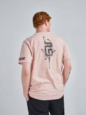 ABOUT YOU x Swalina&Linus Shirt 'Toni' in Pink