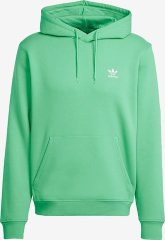 ADIDAS ORIGINALS Sweatshirt 'Essentials' i grön: framsida