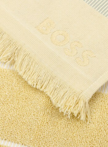 BOSS Home Beach Towel in Yellow