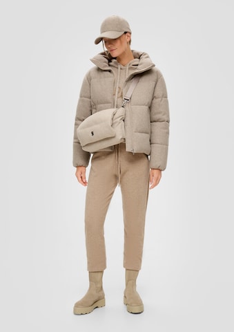 Coupe slim Pantalon s.Oliver en beige