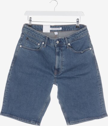 Calvin Klein Shorts in 30 in Blue: front