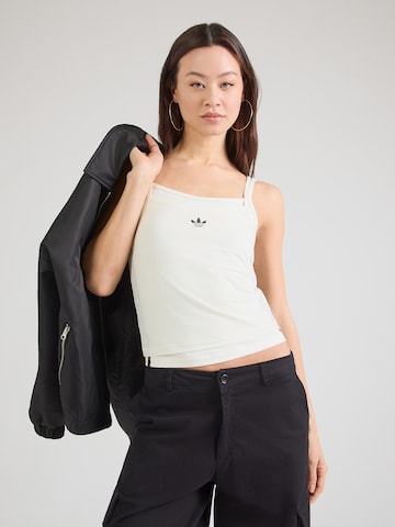 ADIDAS ORIGINALS Top w kolorze biały: przód