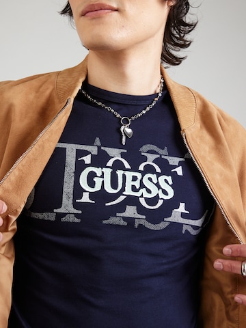 GUESS - Camisa em azul