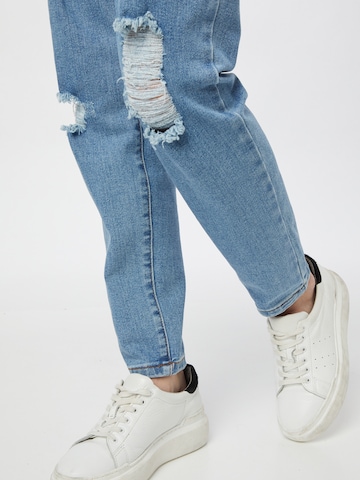 Missguided Tapered Jeans in Blauw