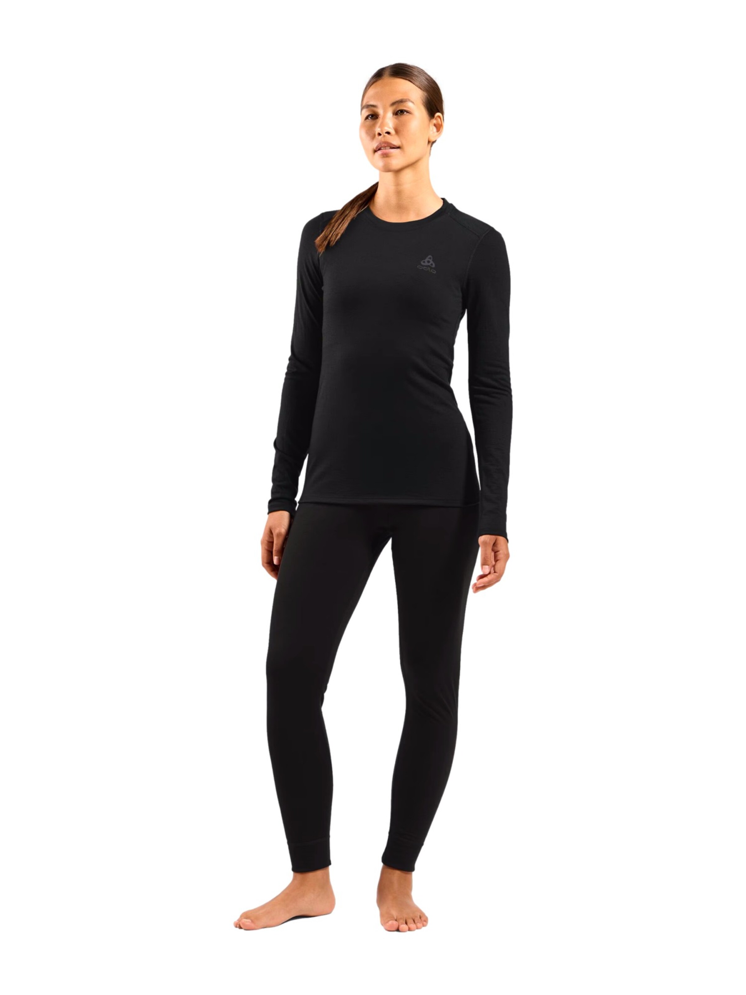 ODLO Funktionsshirt '160' in Schwarz